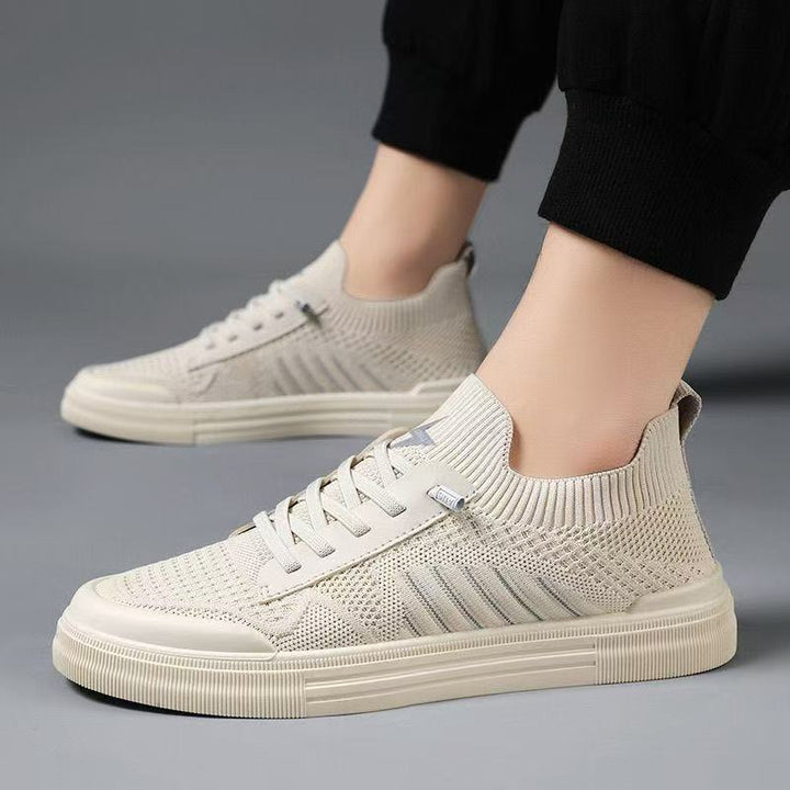 Herren Leichter gestrickter Low-Top-Sneaker mit sockenhaftem Schaft und elastischem Einstieg Drune
