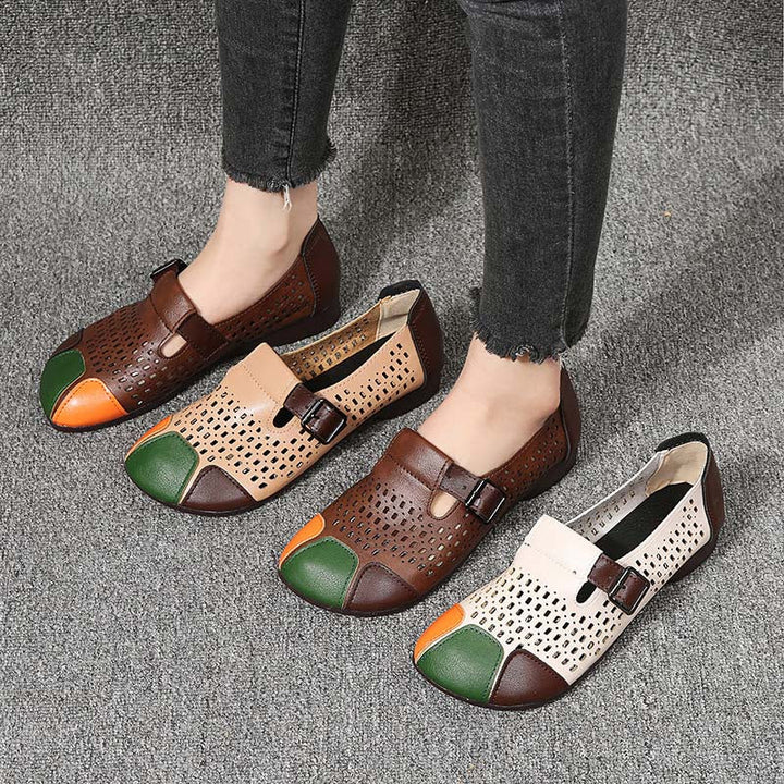 Luftige Damensandalen mit Schnalle – Zoë Drune
