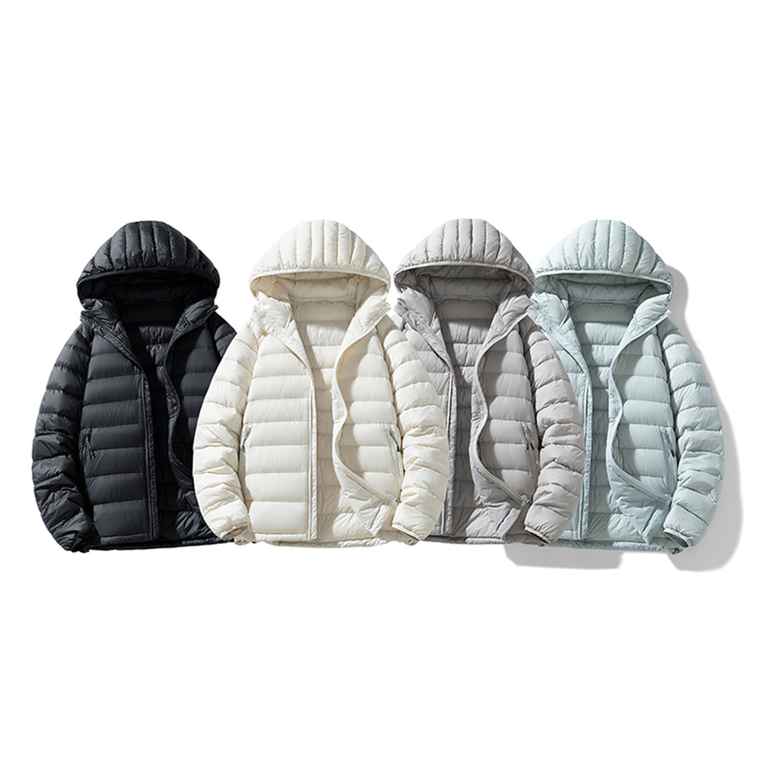 Damen leichte gesteppte Kapuzen‑Steppjacke mit Thermoisolierung Drune