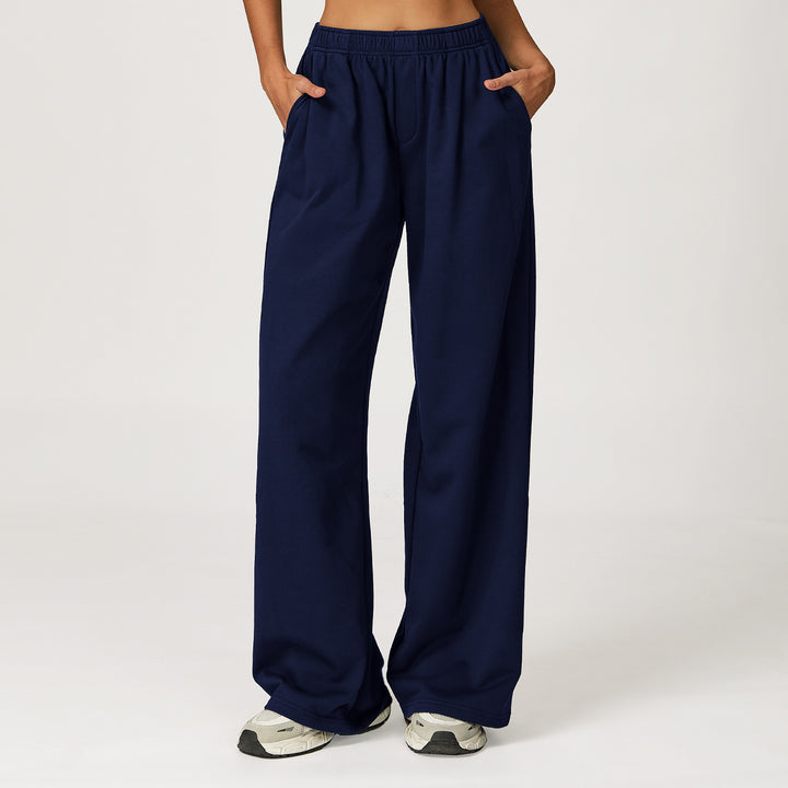 Damen Freizeithose mit elastischem Bund und lockerer Passform Drune