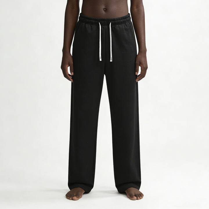 Herren Weite Lounge-Jogginghose mit elastischem Bund, Tunnelzug & Seitentaschen Drune