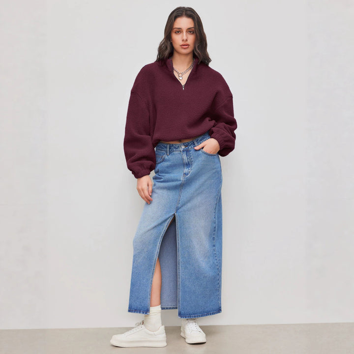 Damen Weiches und lässiges Sweatshirt Drune