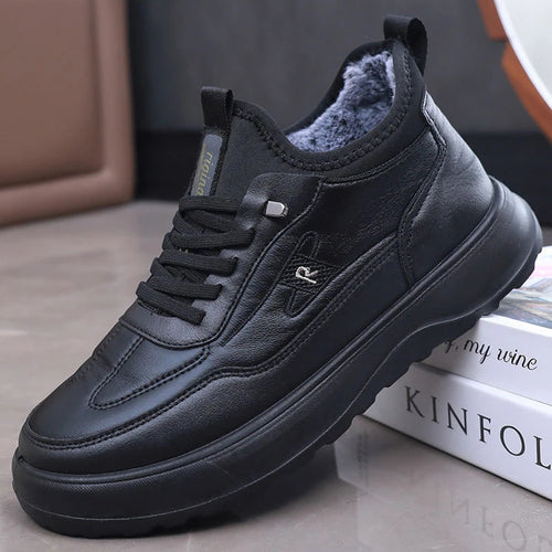 Herren Gefütterter Winter-Sneaker mit Teddyfutter und robuster Profilsohle Drune