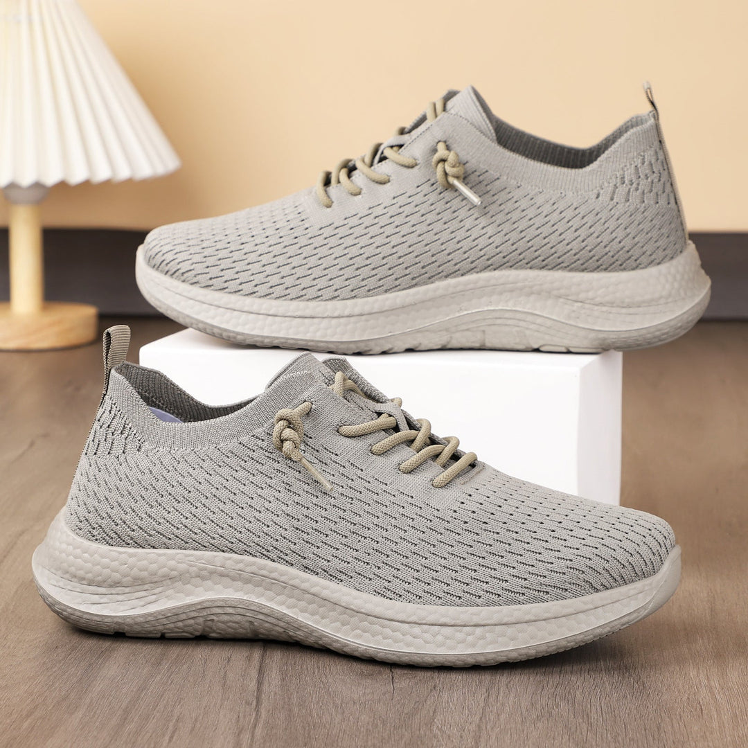 Damen Sportliche Leichtgewicht Sneakers mit flexiblem Obermaterial und rutschfester Sohle Drune