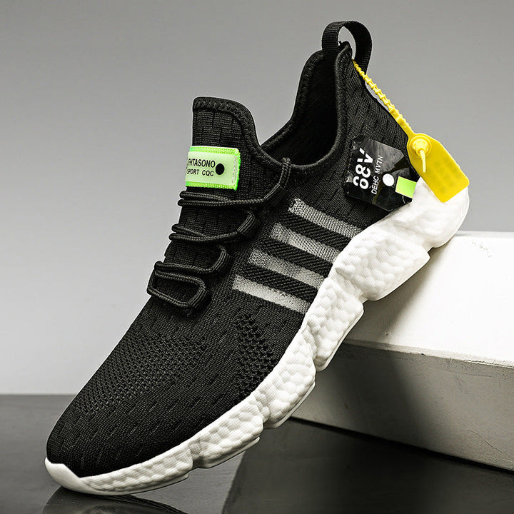 Damen Leichte und atmungsaktive Freizeitsneaker mit Flex-Sohle Drune