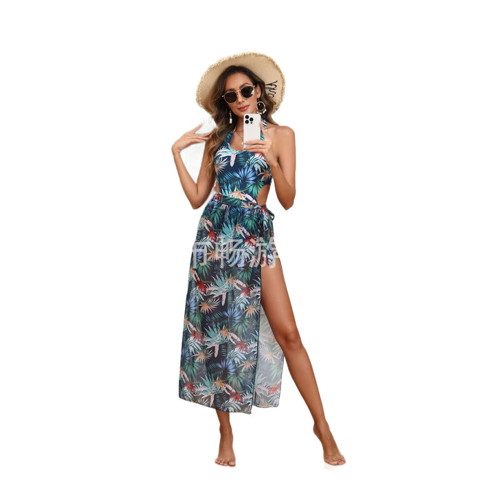 Damen Transparentes Strandkleid Drune