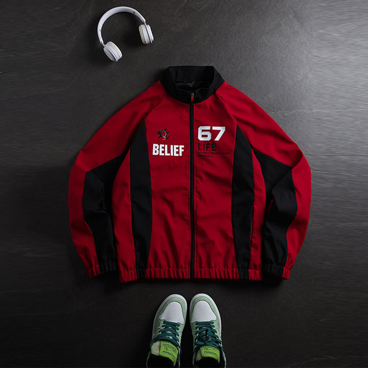 Herren Sportliche Trainingsjacke Drune