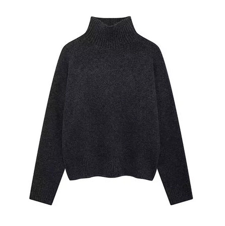 Damen Kuscheliger Rollkragenpullover Drune