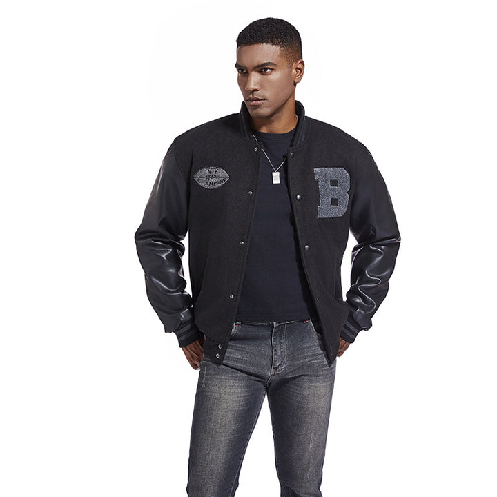 Herren Modische Collegejacke Drune