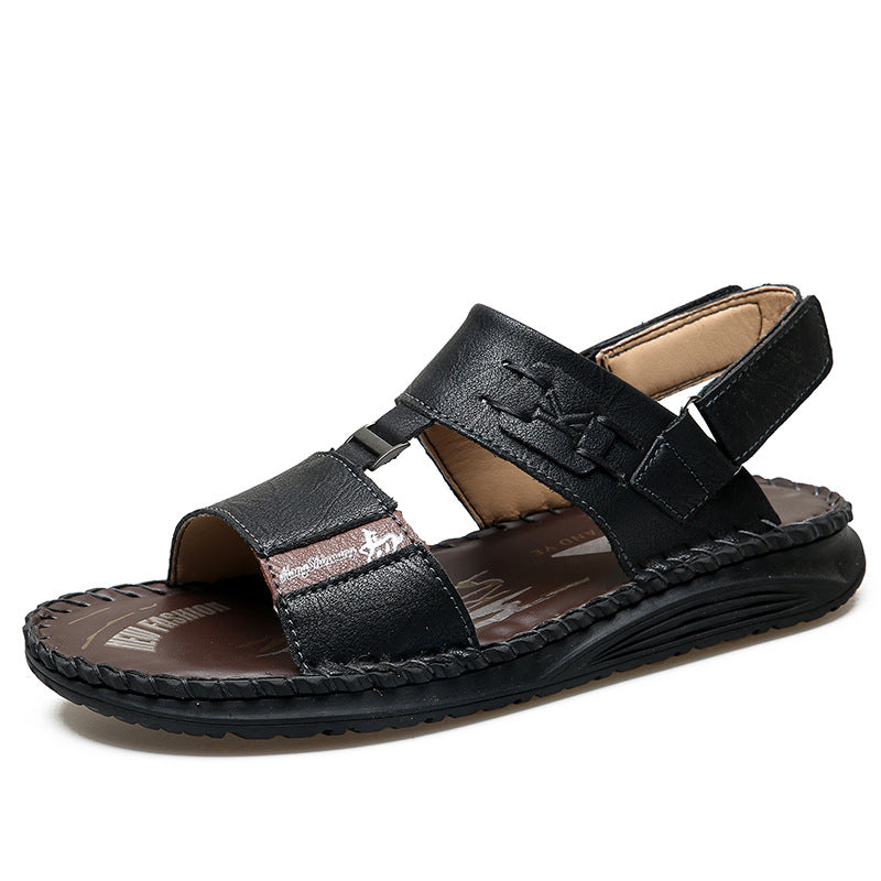 Herren Komfortable und atmungsaktive Sandalen mit verstellbarem Riemensystem Drune