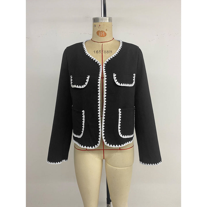 Damen Modejacke mit kontrastierenden Taschen Drune