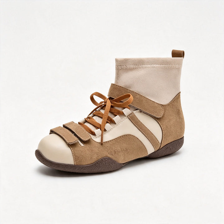 Damen Sportliche High-Top Sneaker Drune