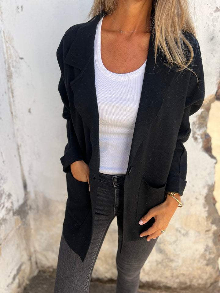 Damen modische Oversized Blazer Drune