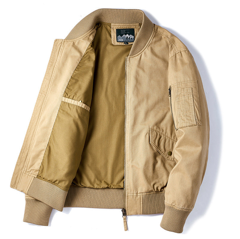 Herren Klassische Bomberjacke Drune
