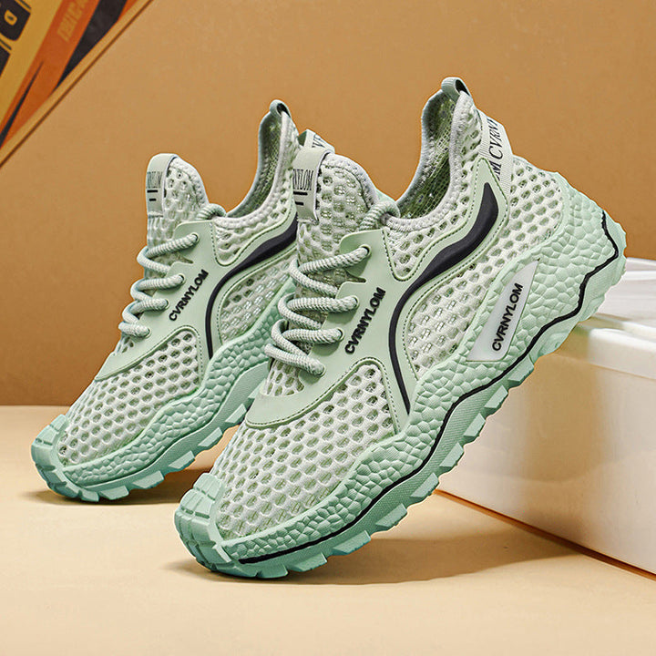 Damen Atmungsaktive Lauf- und Freizeitschuhe mit flexibler Sohle Drune