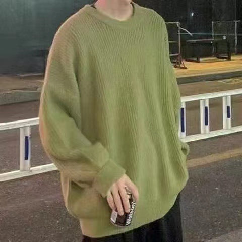 Damen Bequemer Oversized Strickpullover Drune