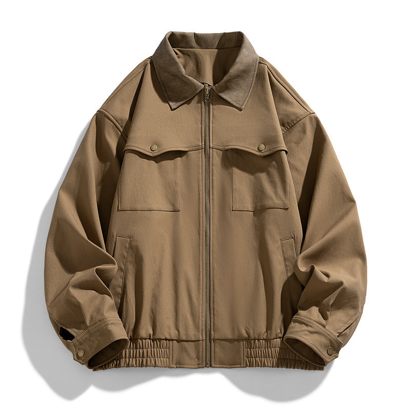 Herren Modische Nylonjacke mit Taschen Drune