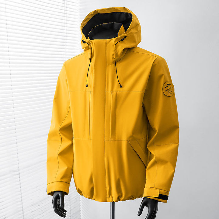 Herren Funktionsjacke mit Kapuze
