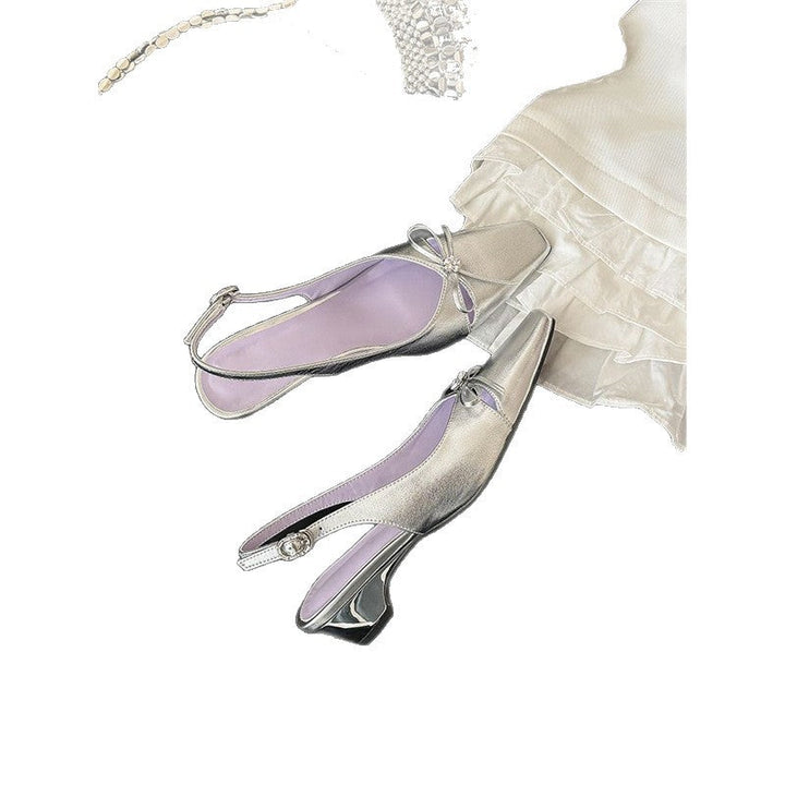 Damen Slingback Pumps mit funkelndem Design Drune