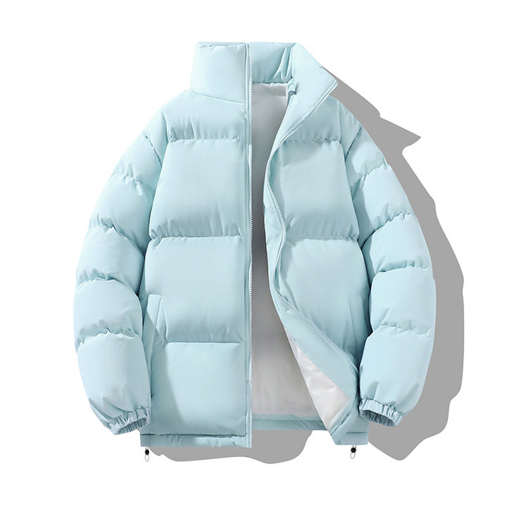 Herren Wärmeisolierte Steppjacke mit hohem Kragen