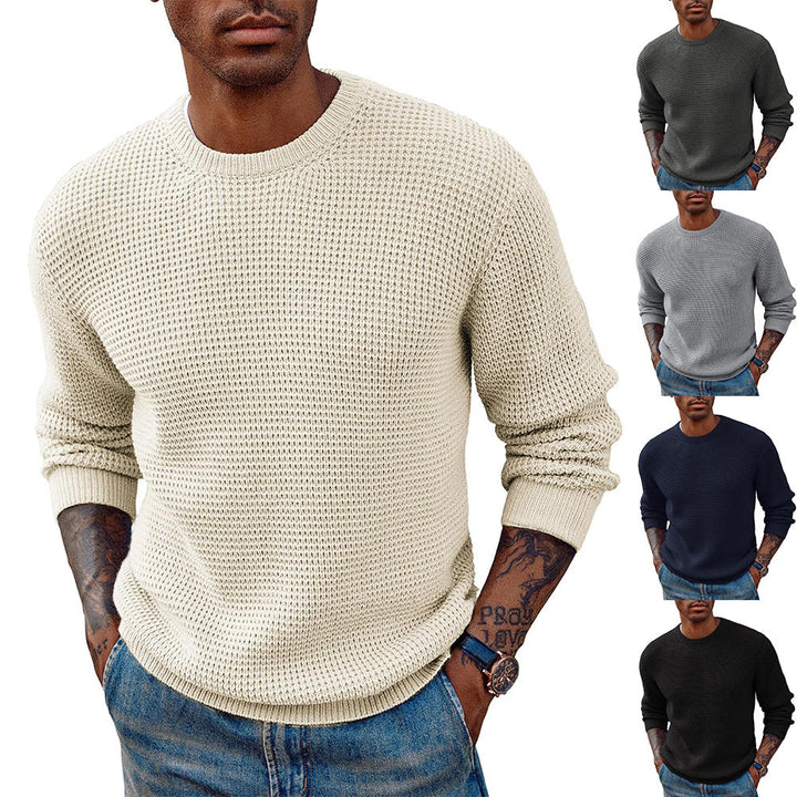Herren Strukturierter Pullover Drune