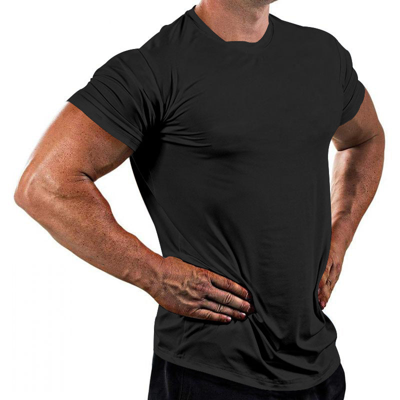 Herren Sportliches Funktionsshirt mit atmungsaktiver Textur Drune