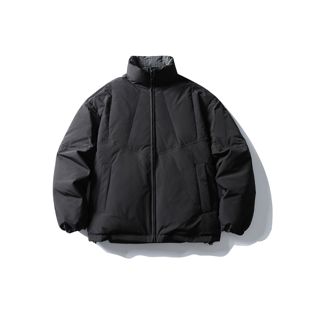 Herren Gesteppte Thermo-Isolationsjacke mit hohem Stehkragen Drune
