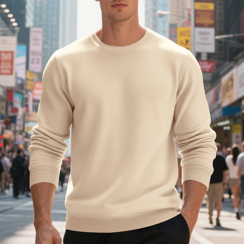 Herren Sweatshirt mit Rundhalsausschnitt Drune