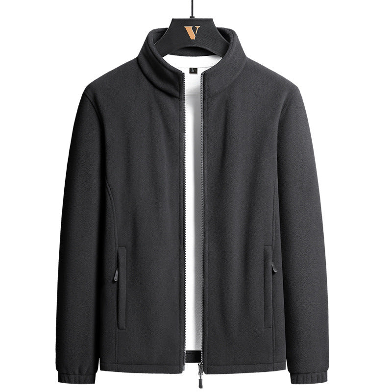 Herren Bequeme Fleecejacke Drune
