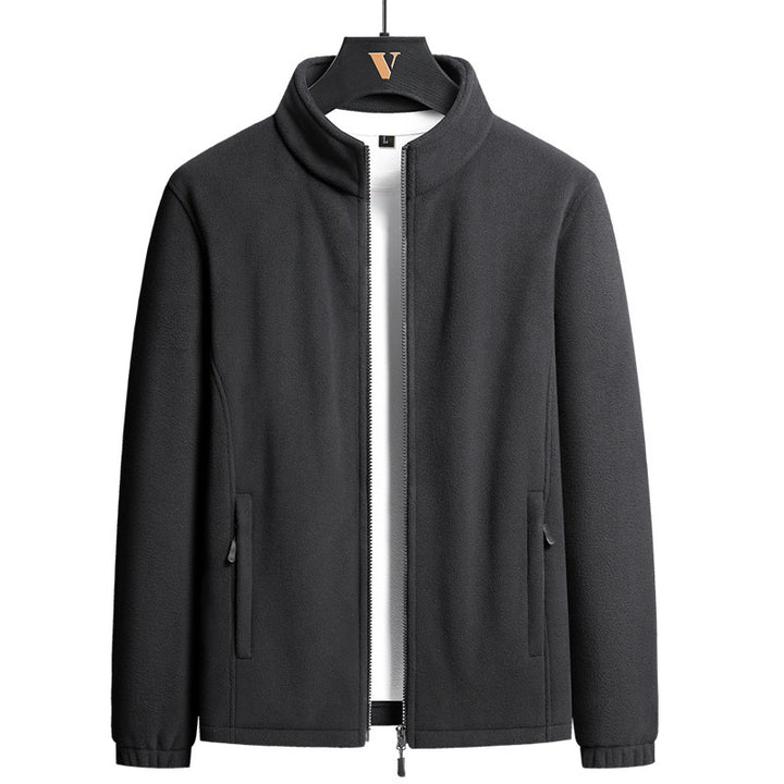 Herren Bequeme Fleecejacke Drune