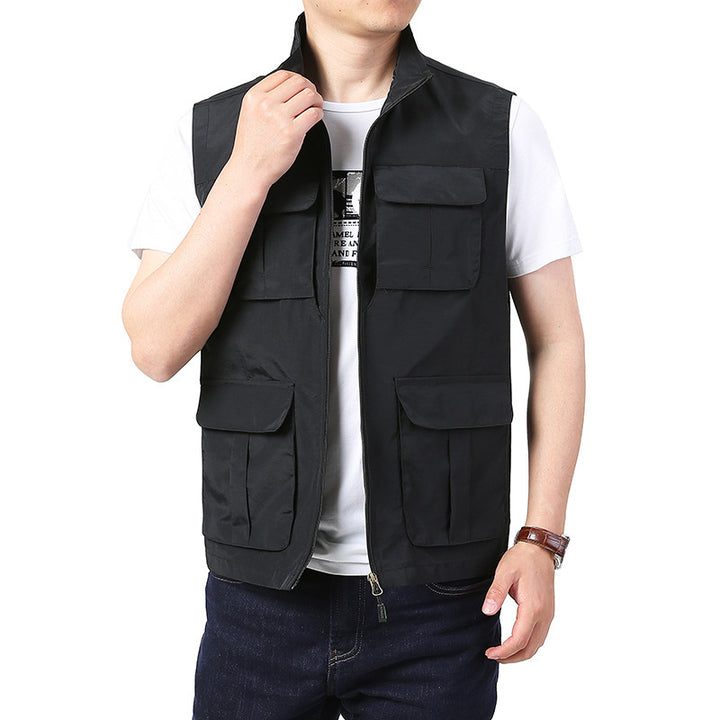 Herren Vielseitige Cargo-Weste Drune