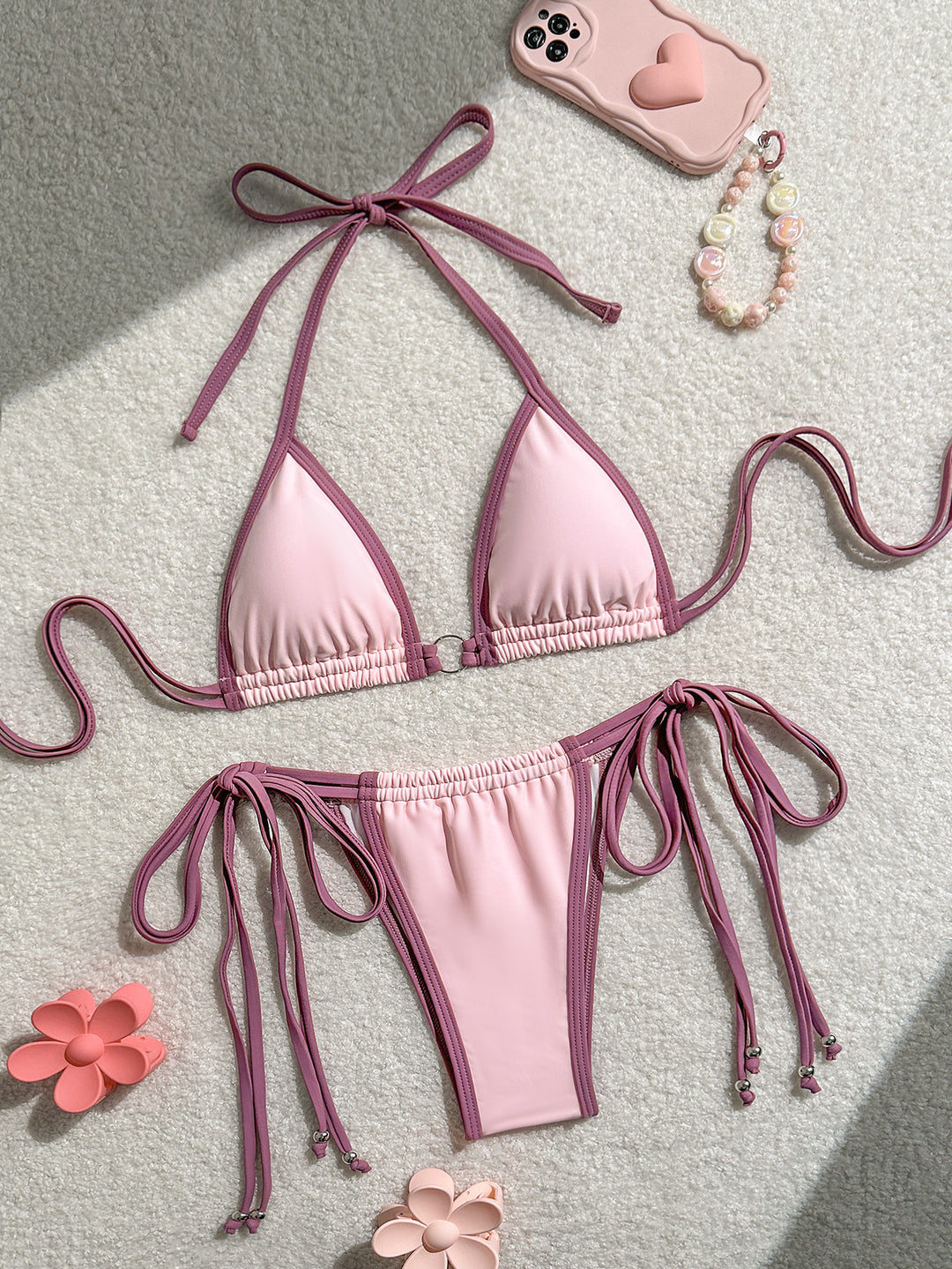 Damen Triangel-Bikini mit flexiblem Bindesystem Drune