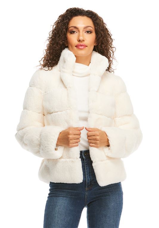 Damen Modische Daunenjacke mit hohem Kragen Drune