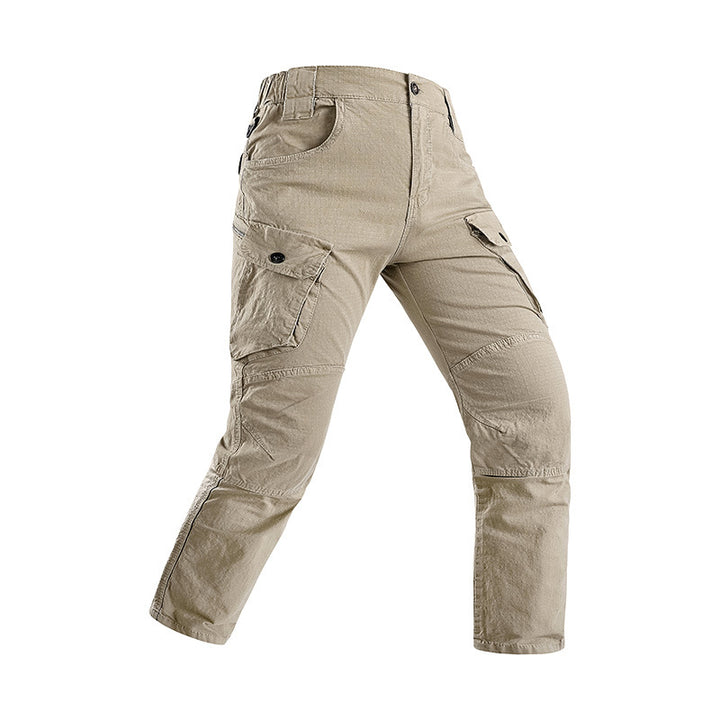 Herren Robuste Cargohose mit verstärkten Kniepartien und Mehrfach‑Taschen Drune