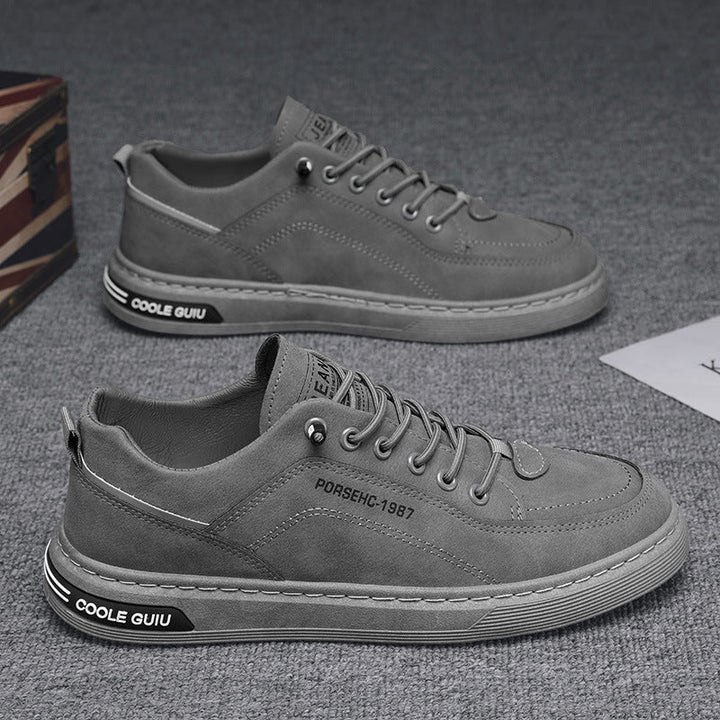 Damen lässige Sneaker aus hochwertigem Wildleder mit rutschfester Sohle Drune