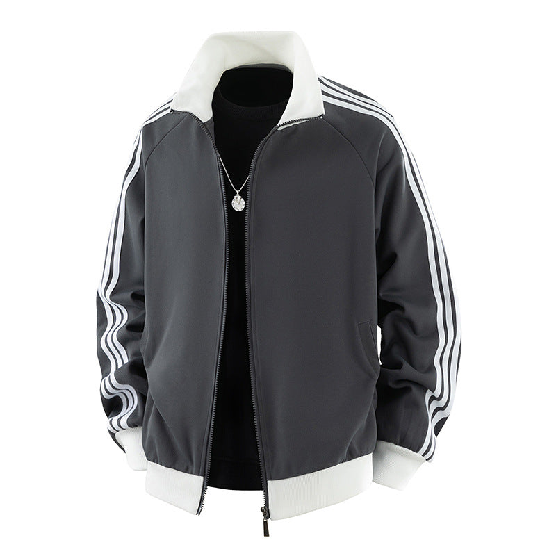 Herren sportliche Bomberjacke