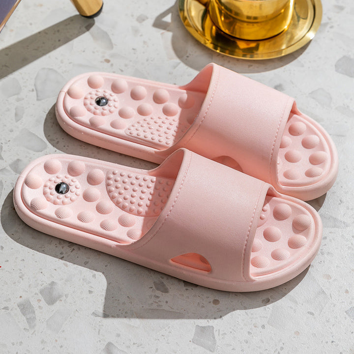 Damen Wellness-Pantoletten mit ergonomischem Fußbett und rutschfester Sohle Drune