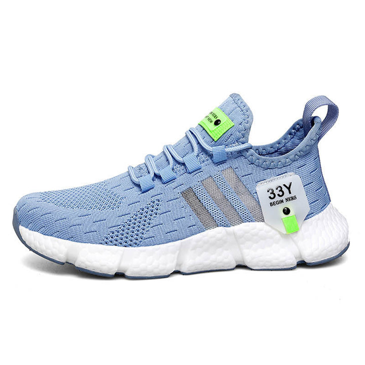 Herren Atmungsaktive Slip-On Sneakers mit Elastischem Verschluss Drune