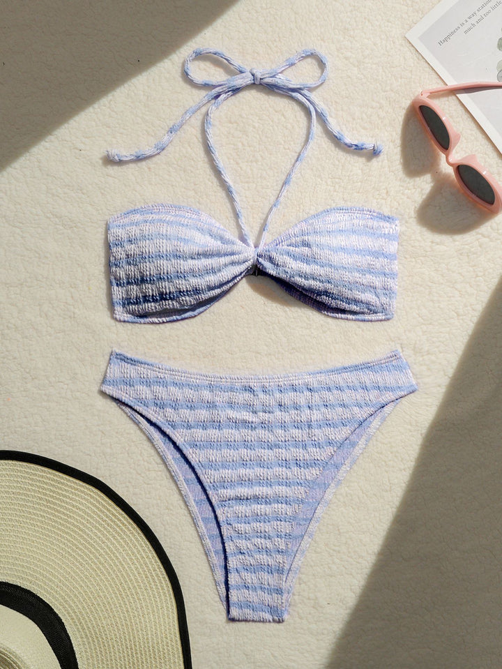 Damen Bikini-Set mit strukturierter Oberfläche Drune