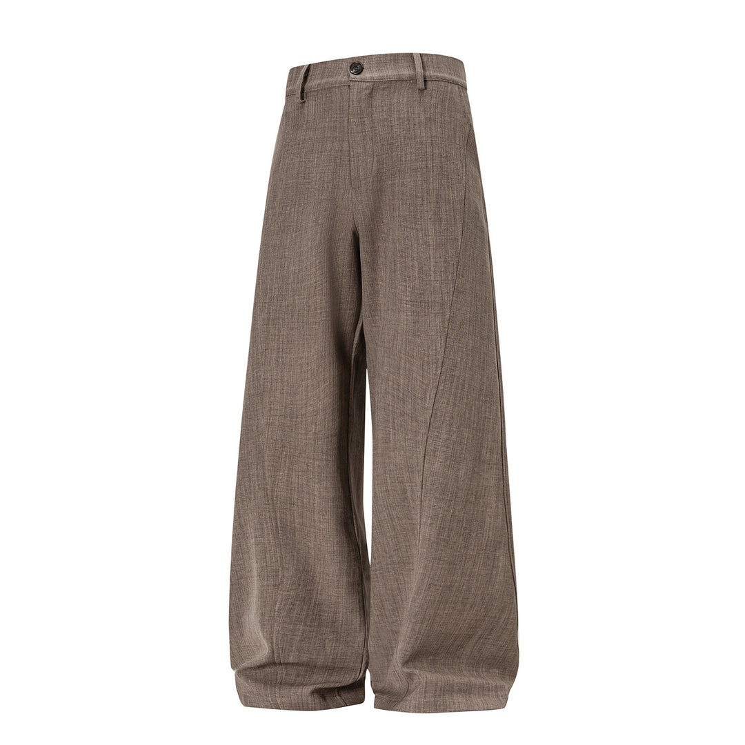 Damen Hochgeschnittene Palazzo-Jerseyhose mit extra weitem Ballonbein Drune
