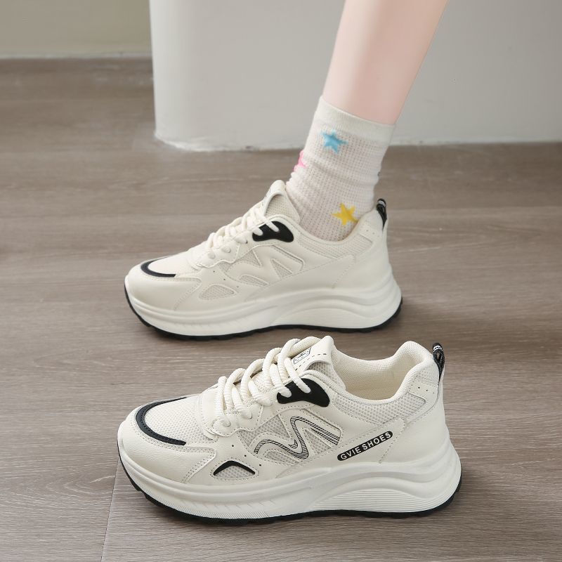 Damen City‑Chunky‑Sneaker mit skulpturierter Plateausohle, Mesh‑Einsätzen und gepolstertem Komfortkragen Drune