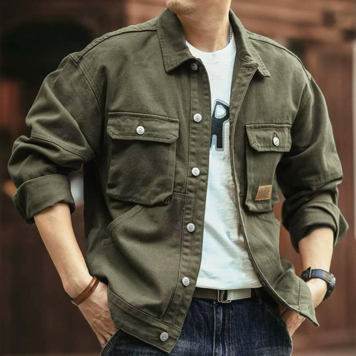 Herren Utility Jacke im klassischen Stil Drune