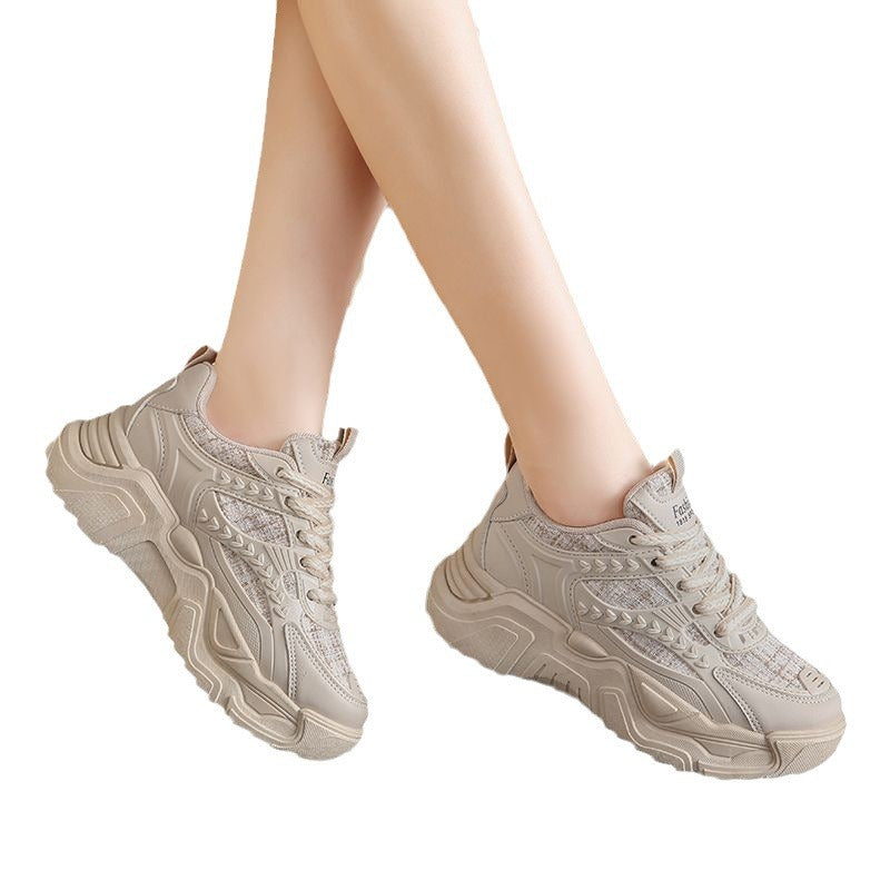 Damen Sportliche Stilsichere Sneakers mit markantem Design und dämpfender Sohle Drune
