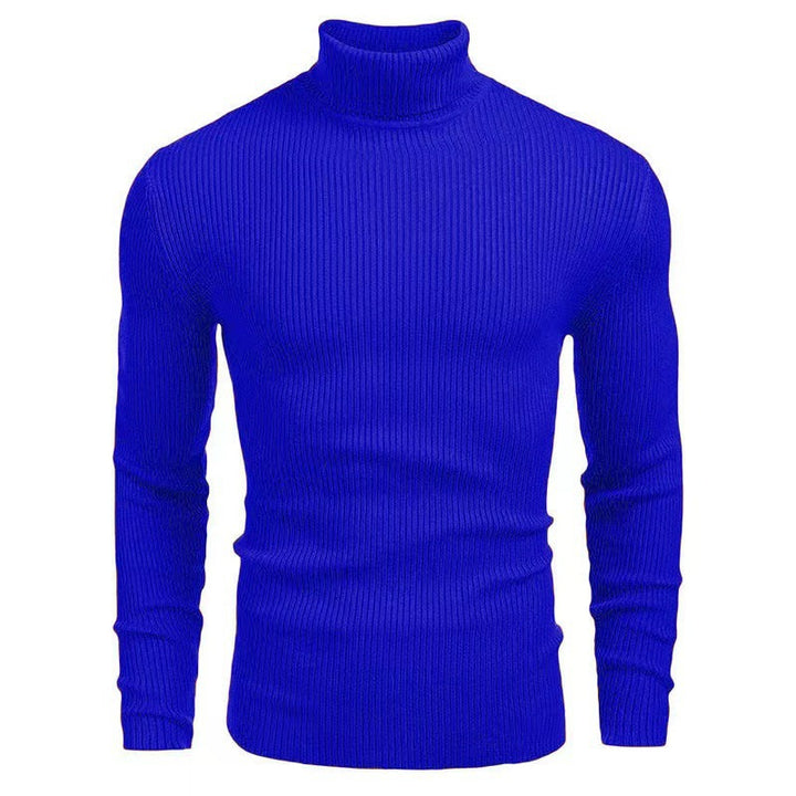 Herren Rollkragenpullover mit strukturiertem Rippenmuster Drune