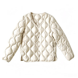 Damen Modische und kuschelige Steppjacke Drune