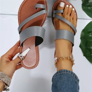 Damen Modische Riemensandalen Drune