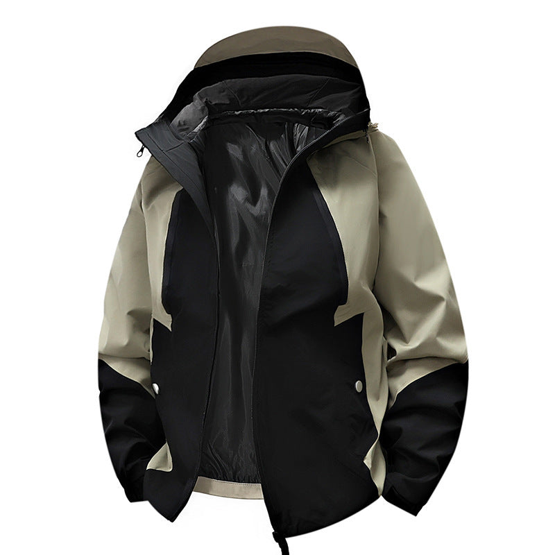 Herren Moderne Wetterjacke Drune