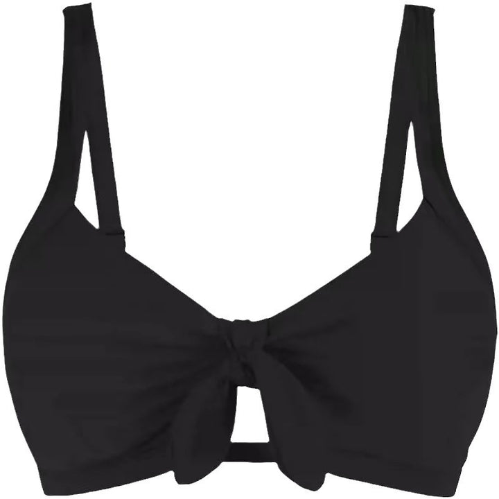 Damen Sportliches Bikinioberteil mit modischem Knotendetail Drune