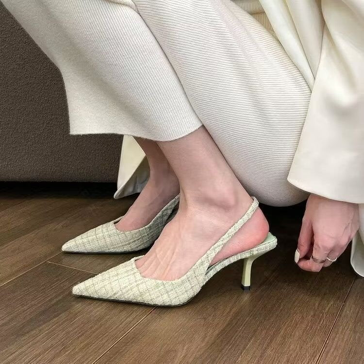 Damen Slingback-Pumps mit elegantem spitz zulaufendem Design und komfortablem Absatz Drune