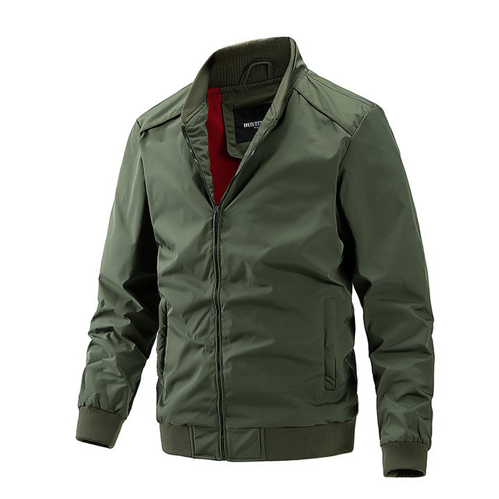Herren Wasserabweisende leichte Bomberjacke mit atmungsaktivem Mesh-Innenfutter Drune
